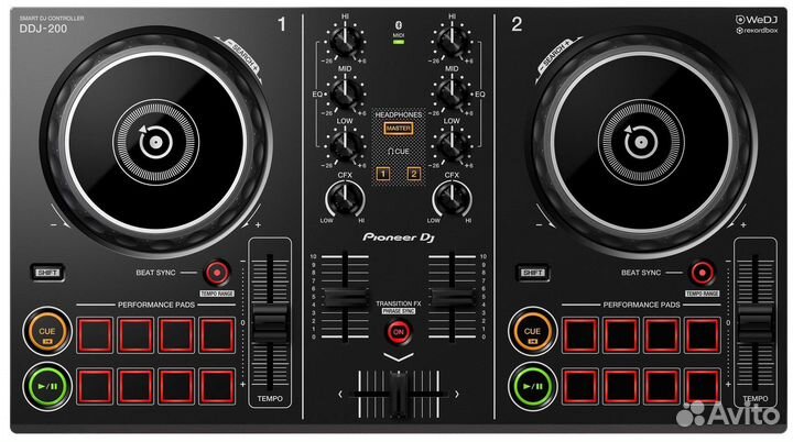 DJ пульт pioneer DDJ-200