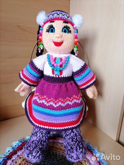 Вязанные куклы ручной работы