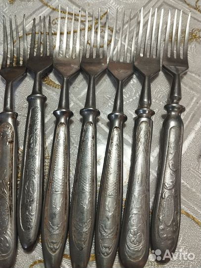 Ложки вилки нержавейка СССР