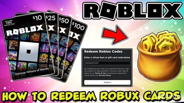 Roblox (роблокс) Подарочные карты Gift Card