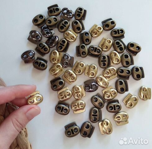 Стопоры для шнура металлические