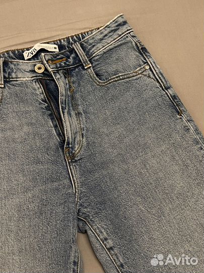 Прямые джинсы zara 34
