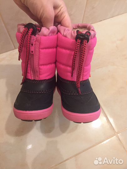 Дутики зимние на девочку