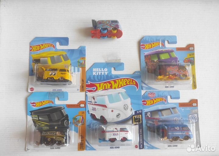 Hot Wheels коллекция Kool Kombi