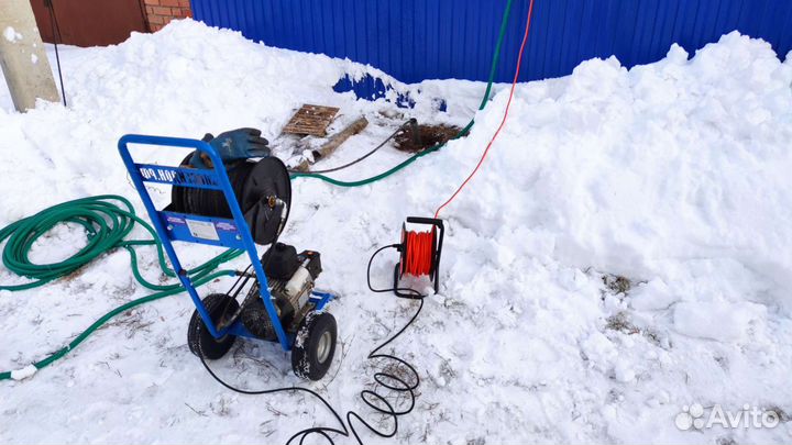 Промывка и чистка канализации, устранение засоров