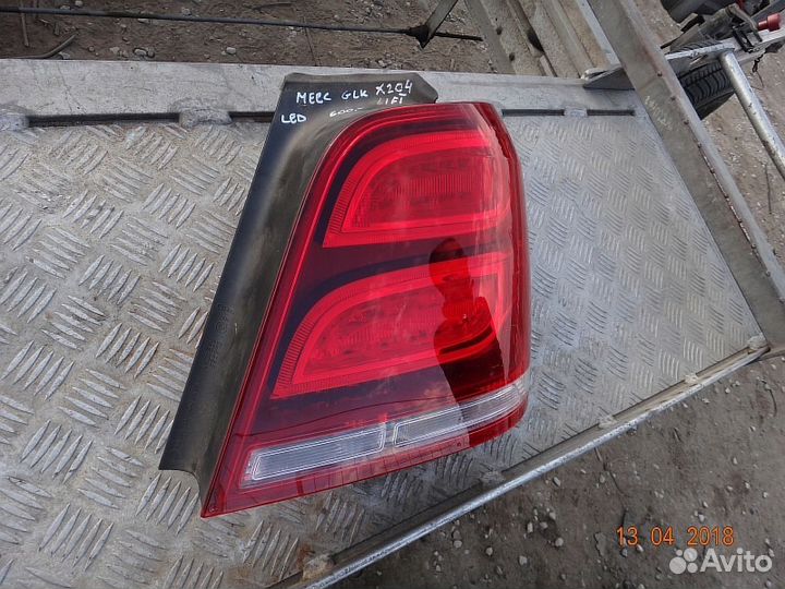 Mercedes GLK рестайлинг фонарь левый правый