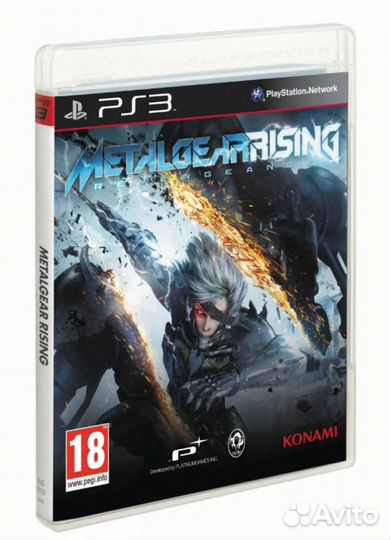 Игра Metal gear Rising Revengeance (PS3)