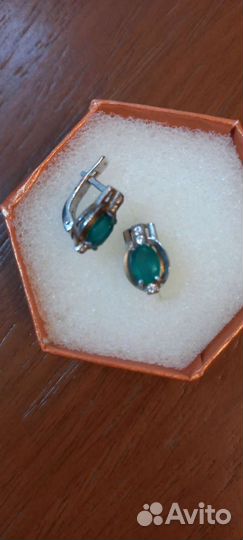Серебряные серьги