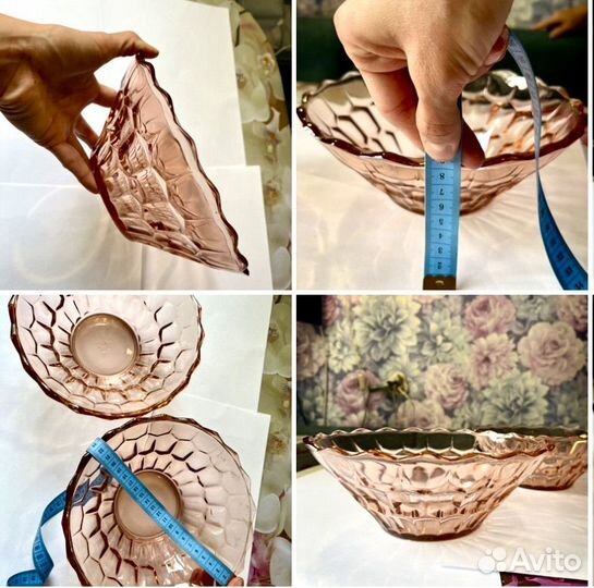 Посуда СССР (2): салатники, пепельница, ваза