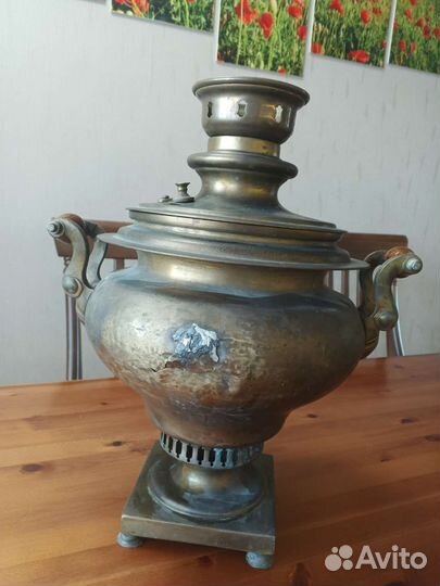 Самовар угольный 4л