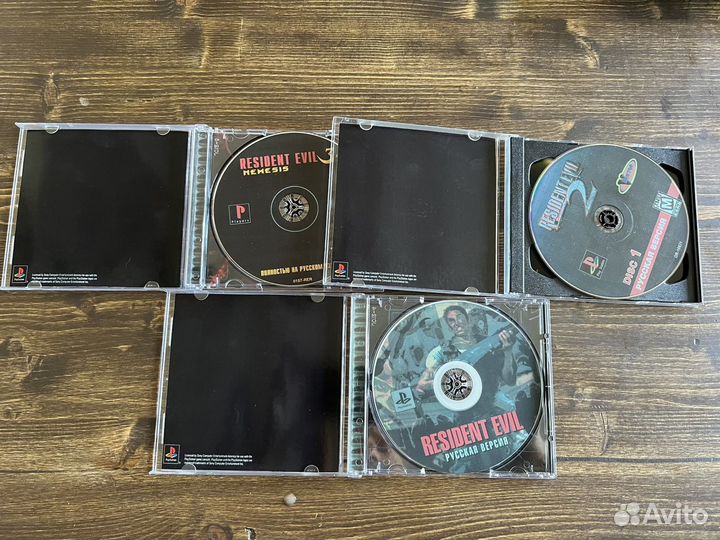 Resident Evil 1,2,3