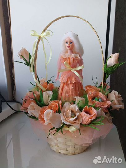 Сладкие букеты из конфет