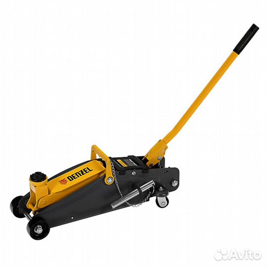 Домкрат гидравлический подкатной с фиксатором, 2,8