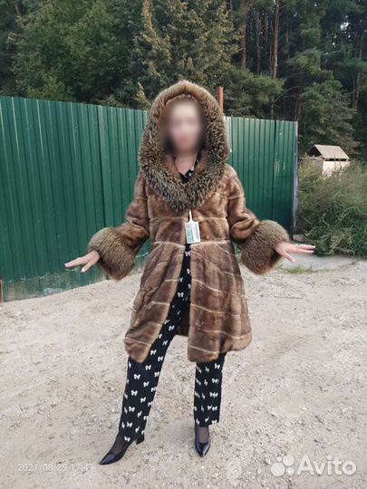 Шуба новая, норковая 44-46