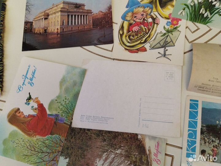 Почтовые открытки СССР