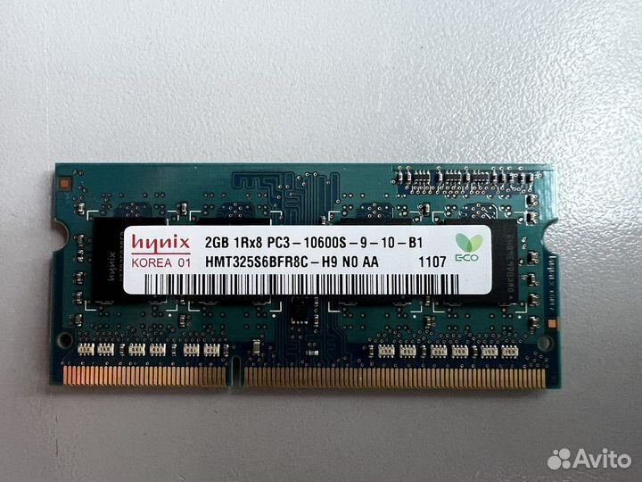 SO-dimm DDR4 4Gb 2400 и DDR3 2Gb 1333