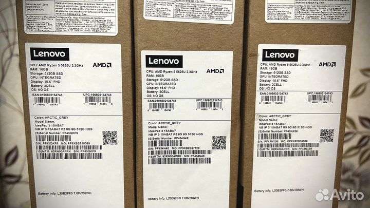 Новый, Гарантия, Чек. Lenovo IdeaPad 3 15