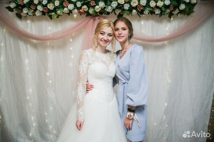 Свадебное украшение фотозоны