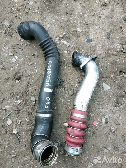 Патрубок интеркулера бмв е90 е92 2,5 3,0 дизель