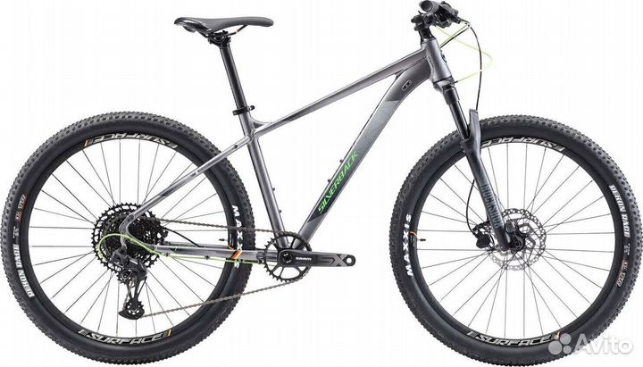 Велосипед silverback splash 27 SX (2023) Grey-Lime