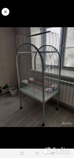 Большая клетка для птиц и попугая