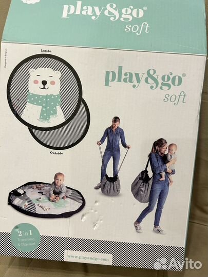 Игровой коврик мешок Play & go