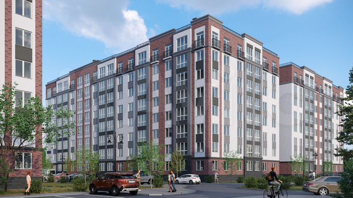 2-к. квартира, 63,9 м², 7/8 эт.