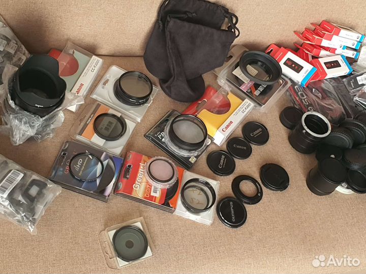Фотоаксессуары (фильтры, крышки, пульты и др)