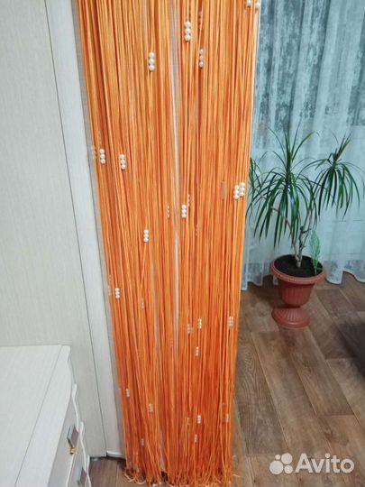 Штора нитяная. Торг уместен