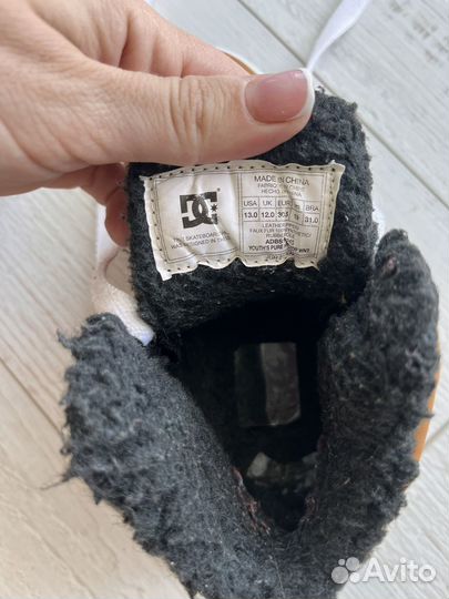 Кеды детские DC