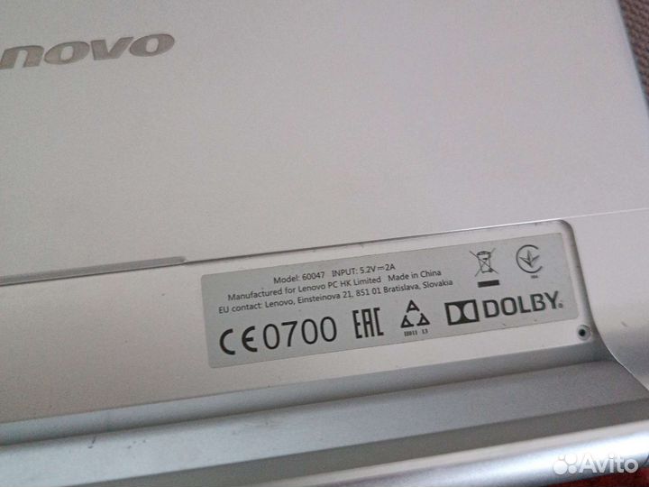 Планшет lenovo