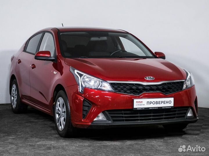 Kia Rio 1.6 AT, 2021, 64 220 км