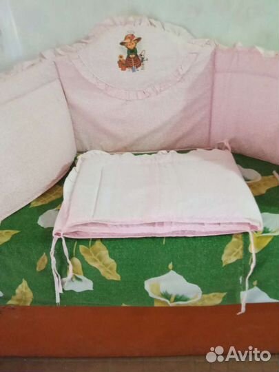 Бортики в детскую кроватку бу