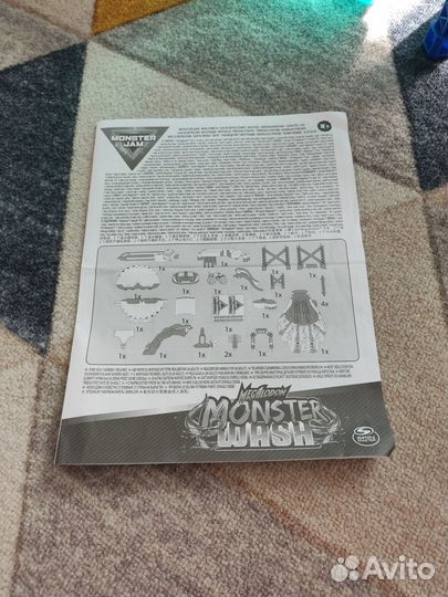 Hot Wheels monster wash автомойка