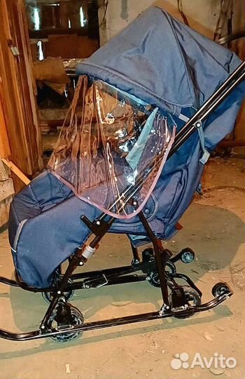 Детские санки коляска