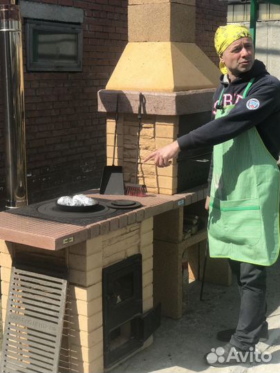 Печь под казан «Князь». Сборка за 20 минут