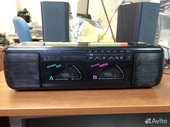 Кассет. магнитофон samsung W-250 электроника 302-1