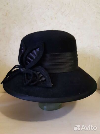 Шляпа фетровая женская