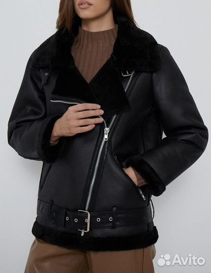 Дубленка авиатор