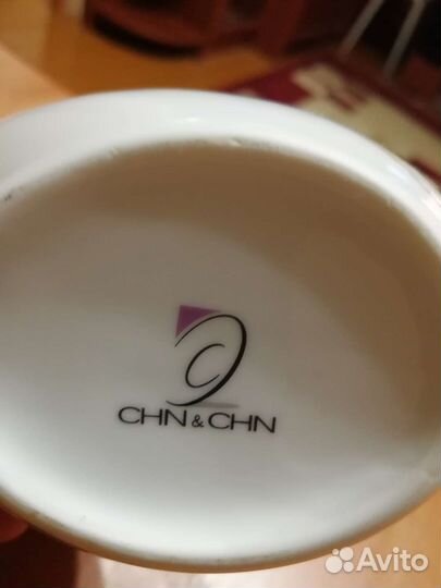 Чайник фарфор новый винтажный CHN&CHN