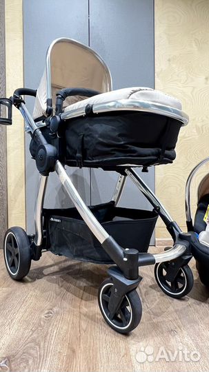 Коляска 3 в 1 Mothercare Journey Chrome, бежевый