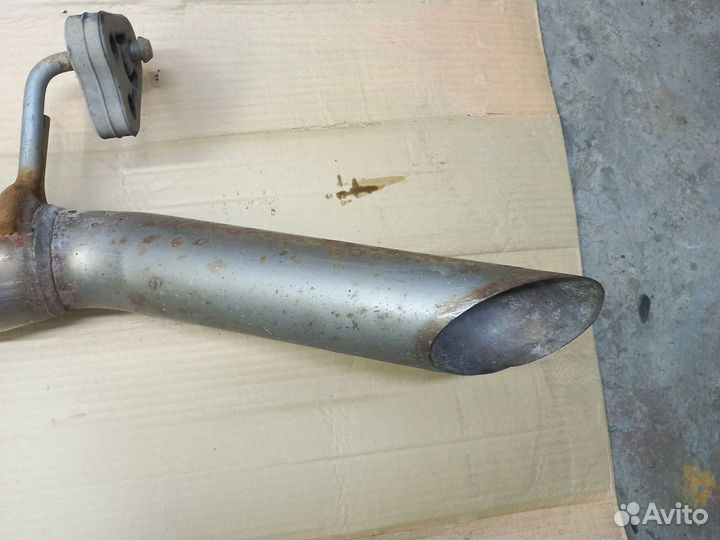 Глушитель задняя часть Hyundai h1 D4CB