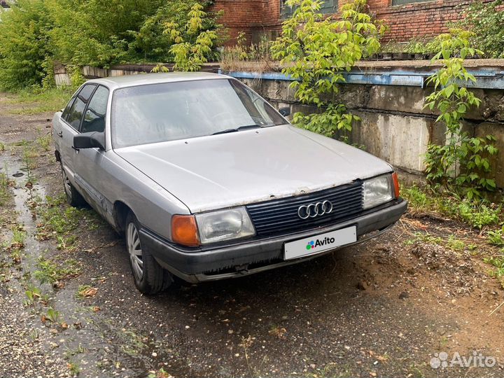 Audi 100 1.8 МТ, 1983, битый, 283 579 км