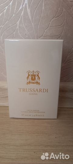 Туалетная вода trussardi Donna 100ml новая