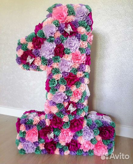 Сладкие букеты, цифры на день рождения, украшения