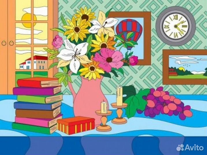 Картины по номерам 30х40 см