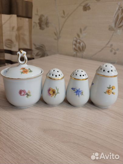 Набор для специй, салфетница