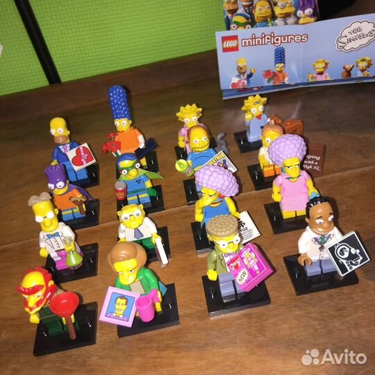 Lego Simpsons series 2 (71009) полная коллекция
