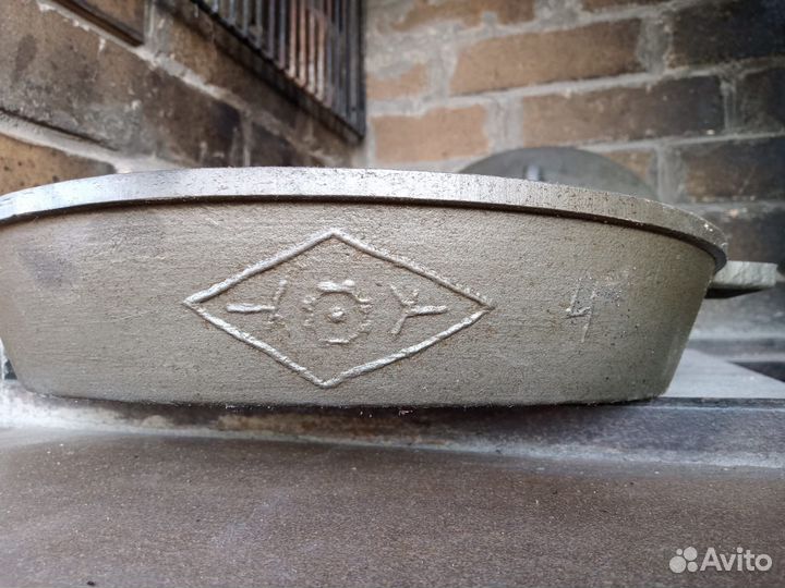 Чугунная сковорода гриль