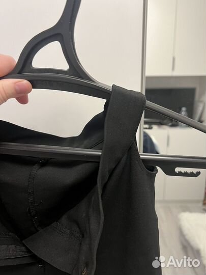 Брюки клёшь чёрные xs